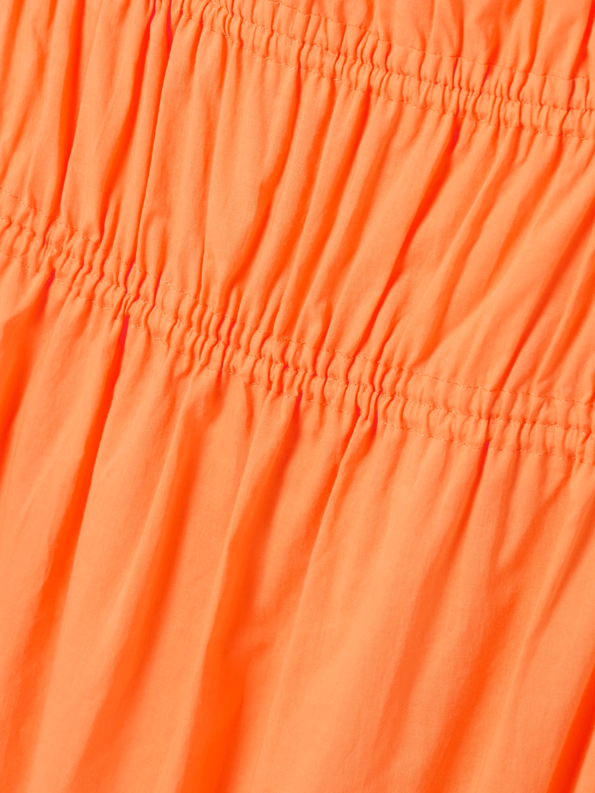 Gathered tiered cotton-poplin maxi dress