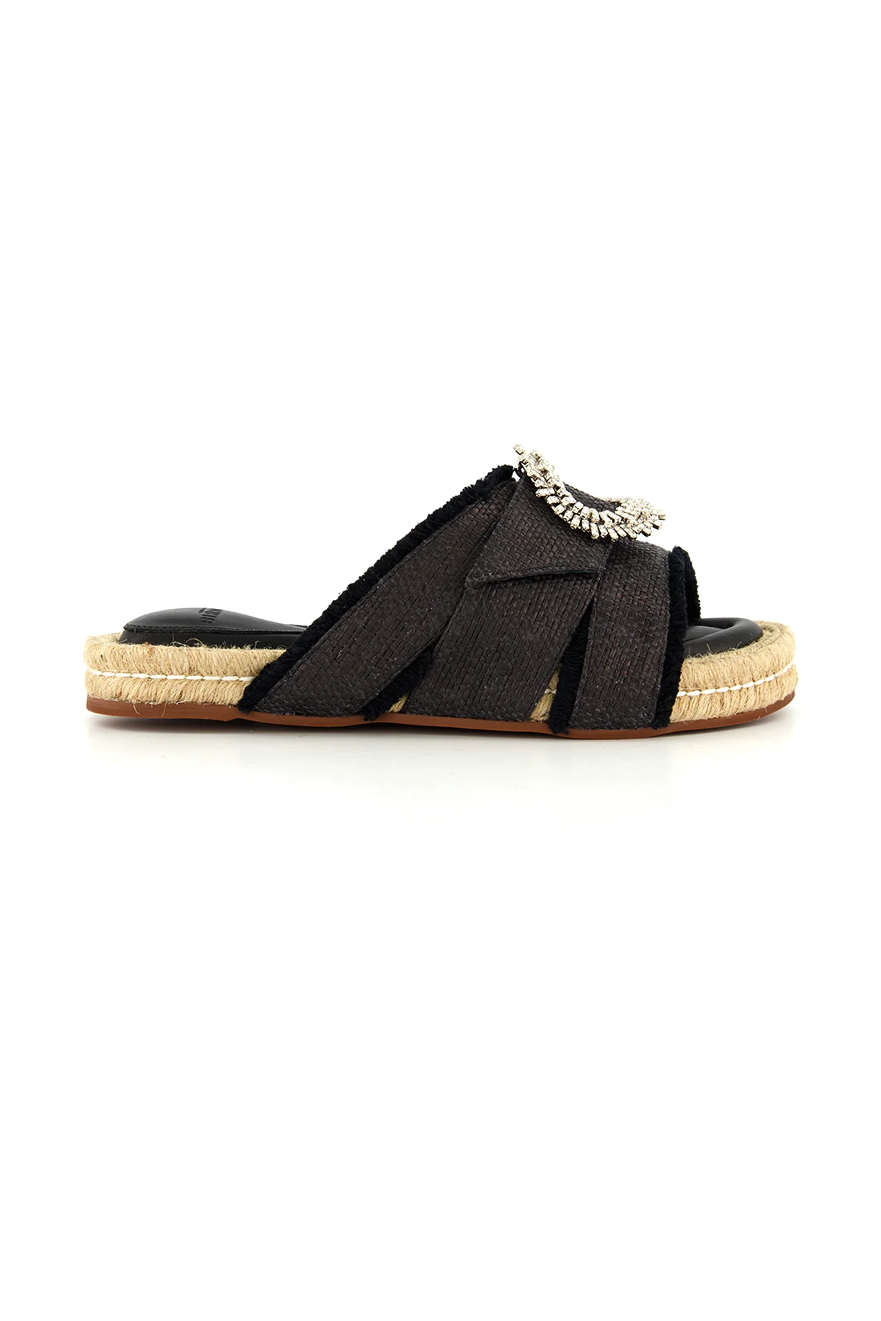 Madelina Raffia Flat
