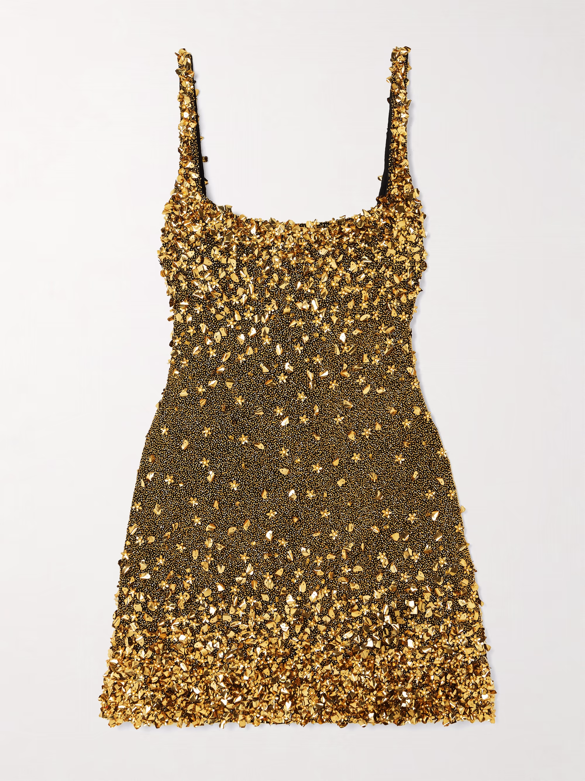 Midas embellished stretch-tulle mini dress