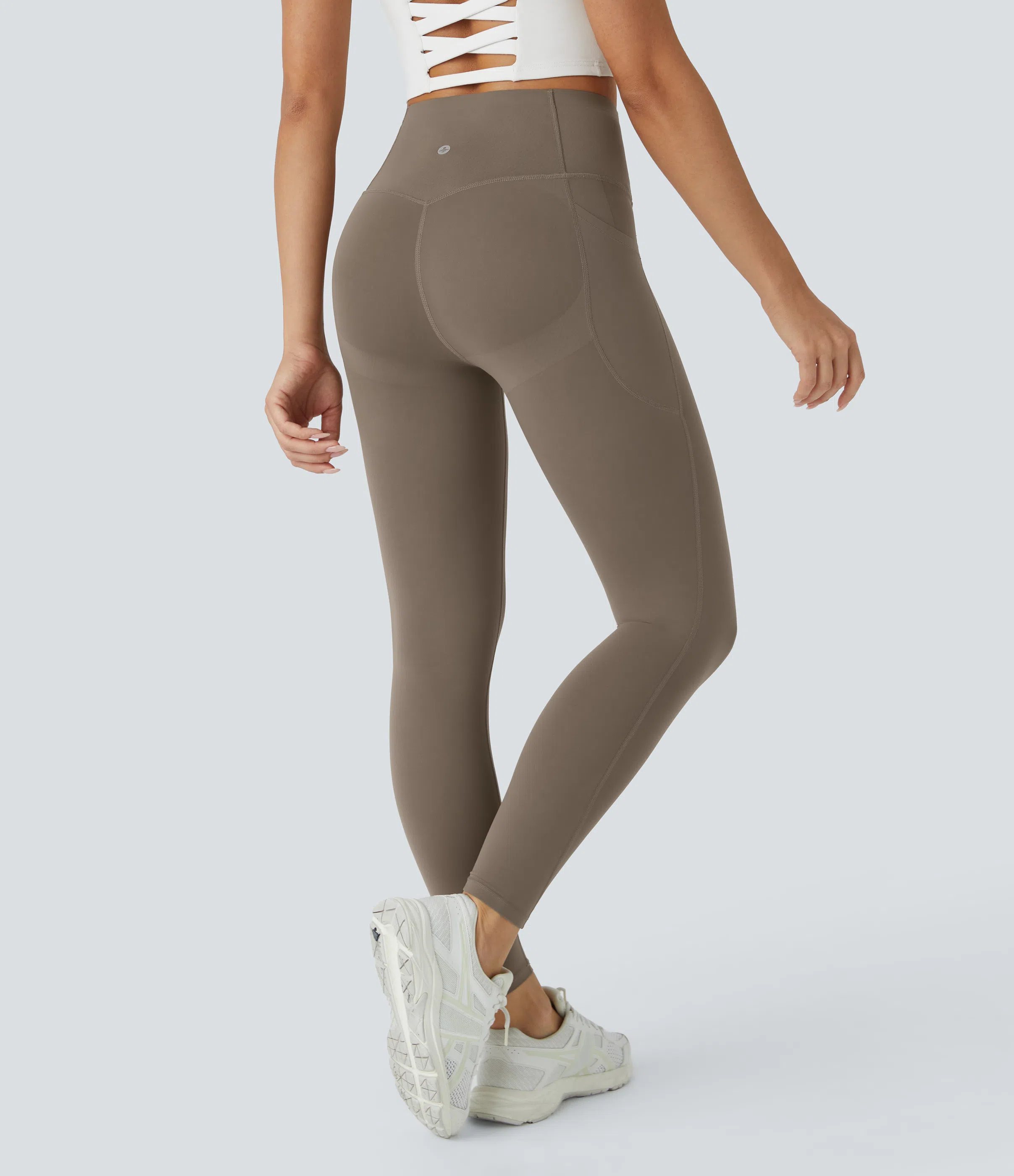 SoCinched High Waisted Butt Lifting Tummy Control Side Pocket Shaping Workout UltraSculpt Leggings