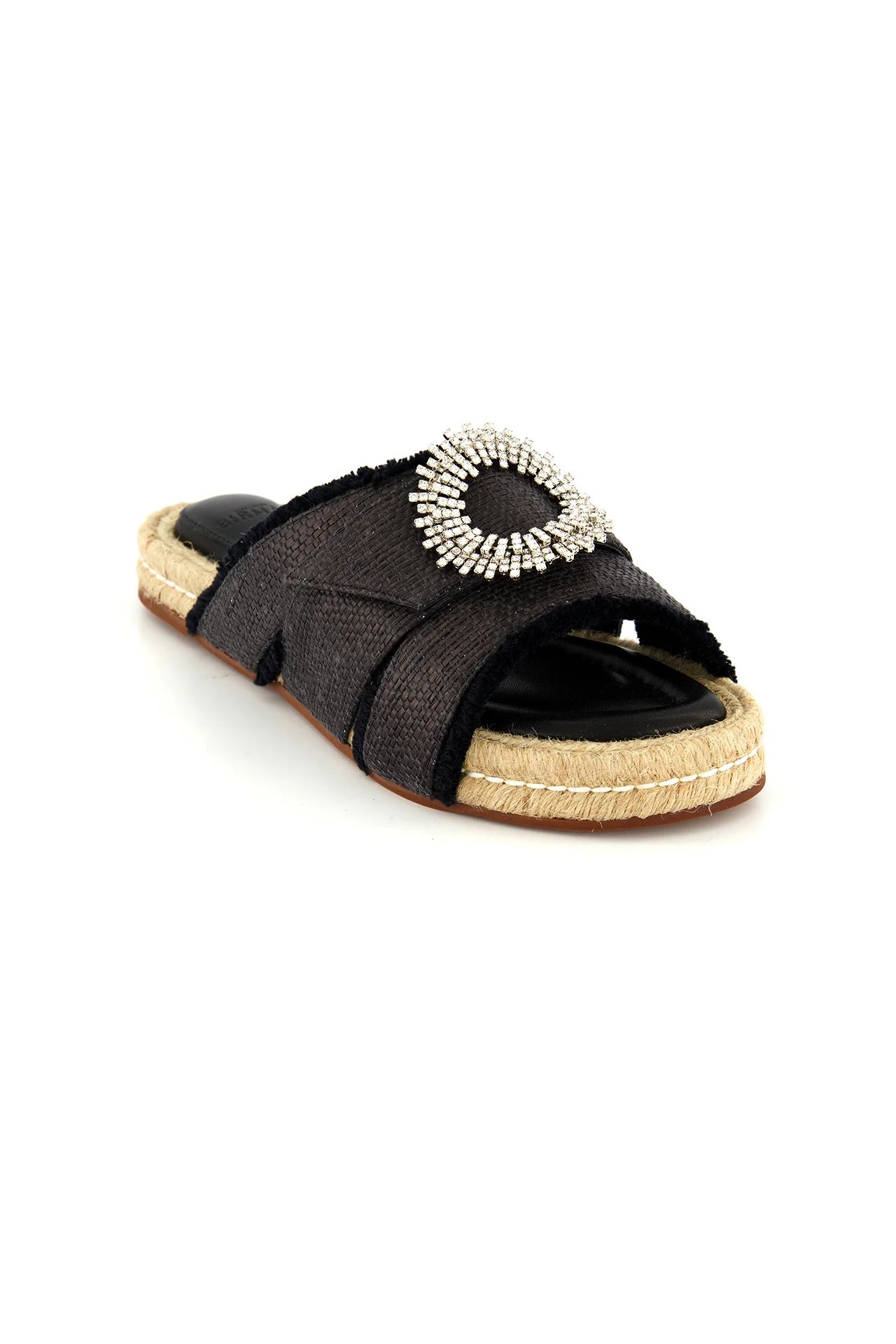 Madelina Raffia Flat