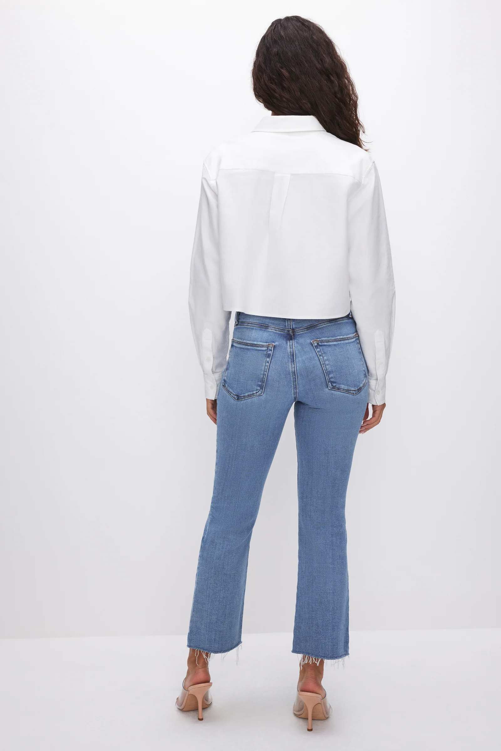 Soft-Tech Good Legs Cropped Mini Boot Jeans
