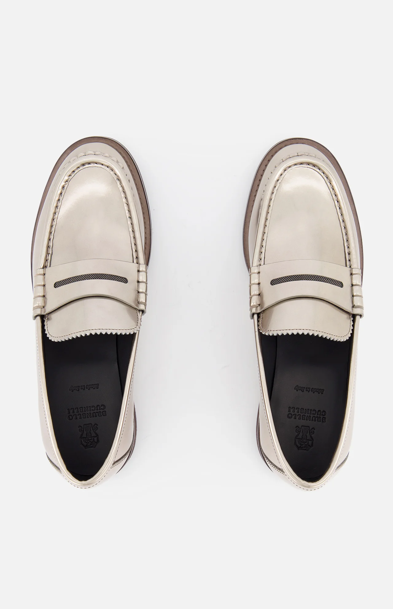 Sparkling Leather Loafer