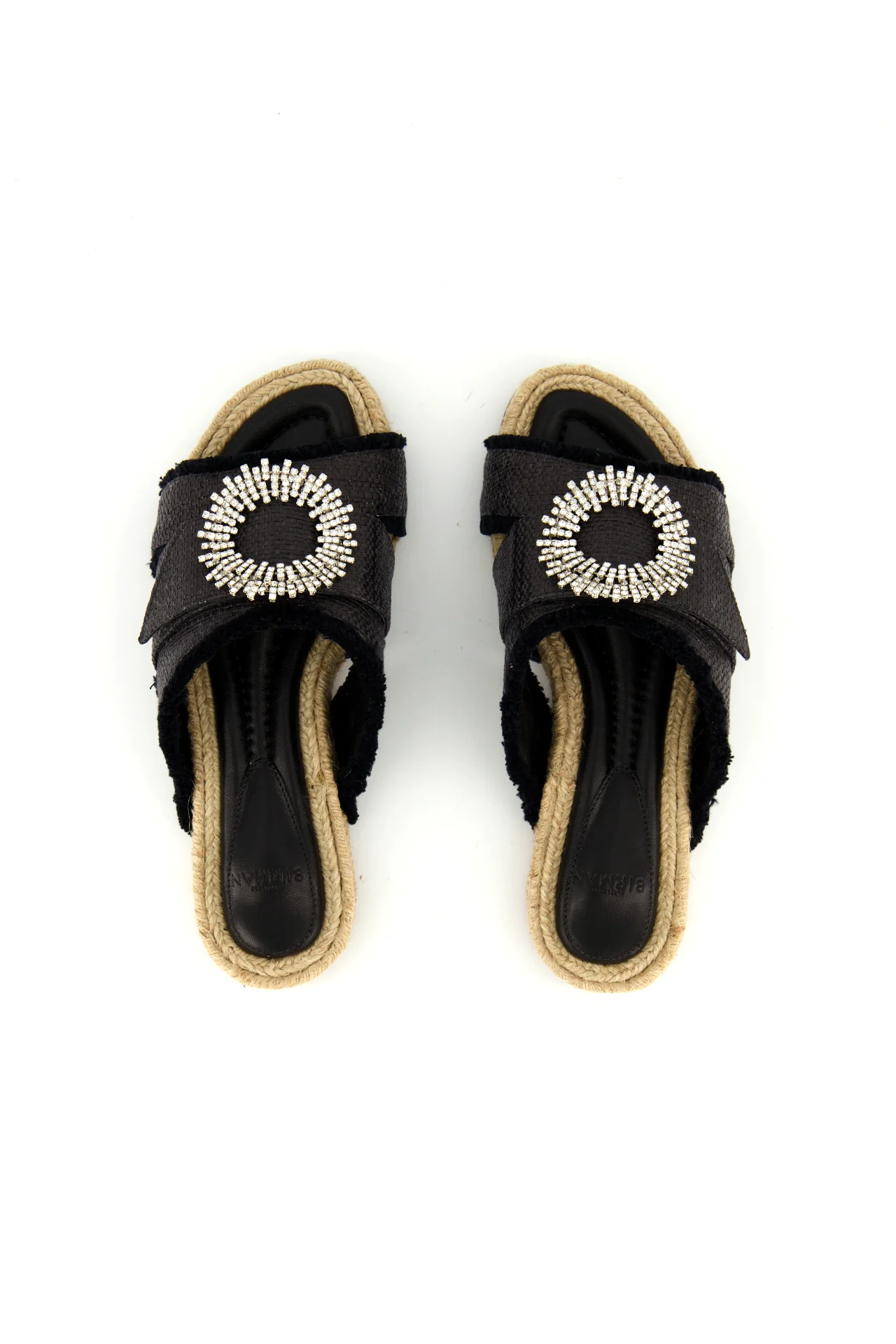 Madelina Raffia Flat