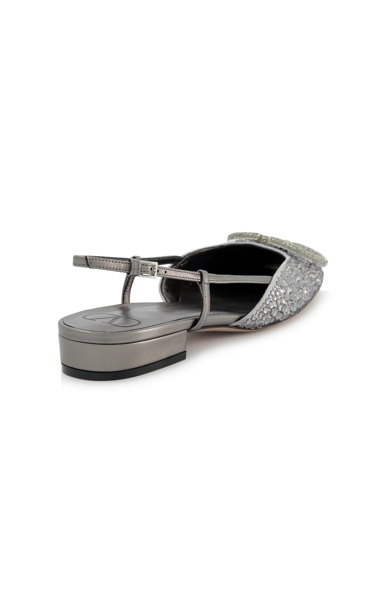 V Logo Signature Sling Back