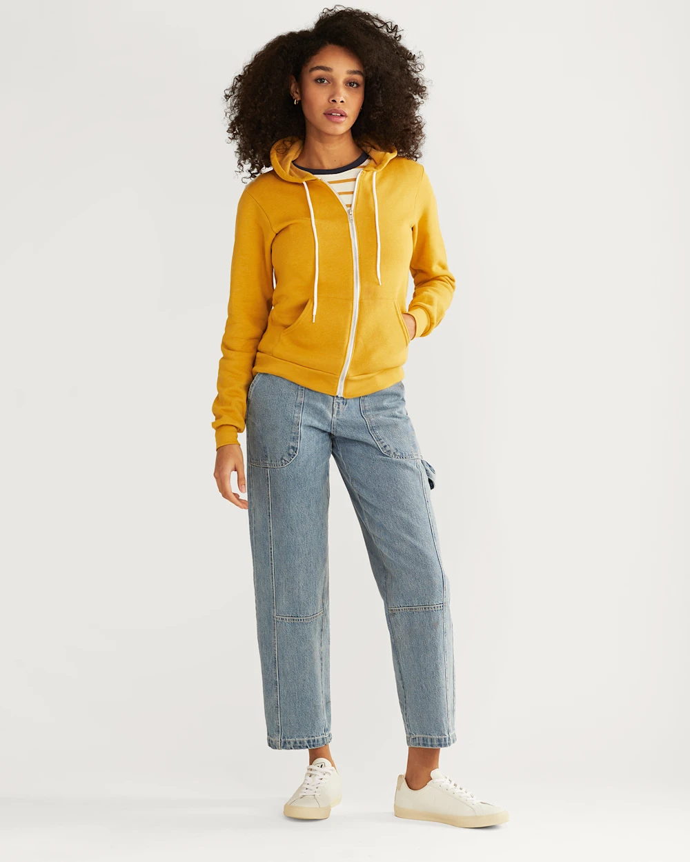 WOMEN'S COWGIRL GRAPHIC ZIP HOODIE