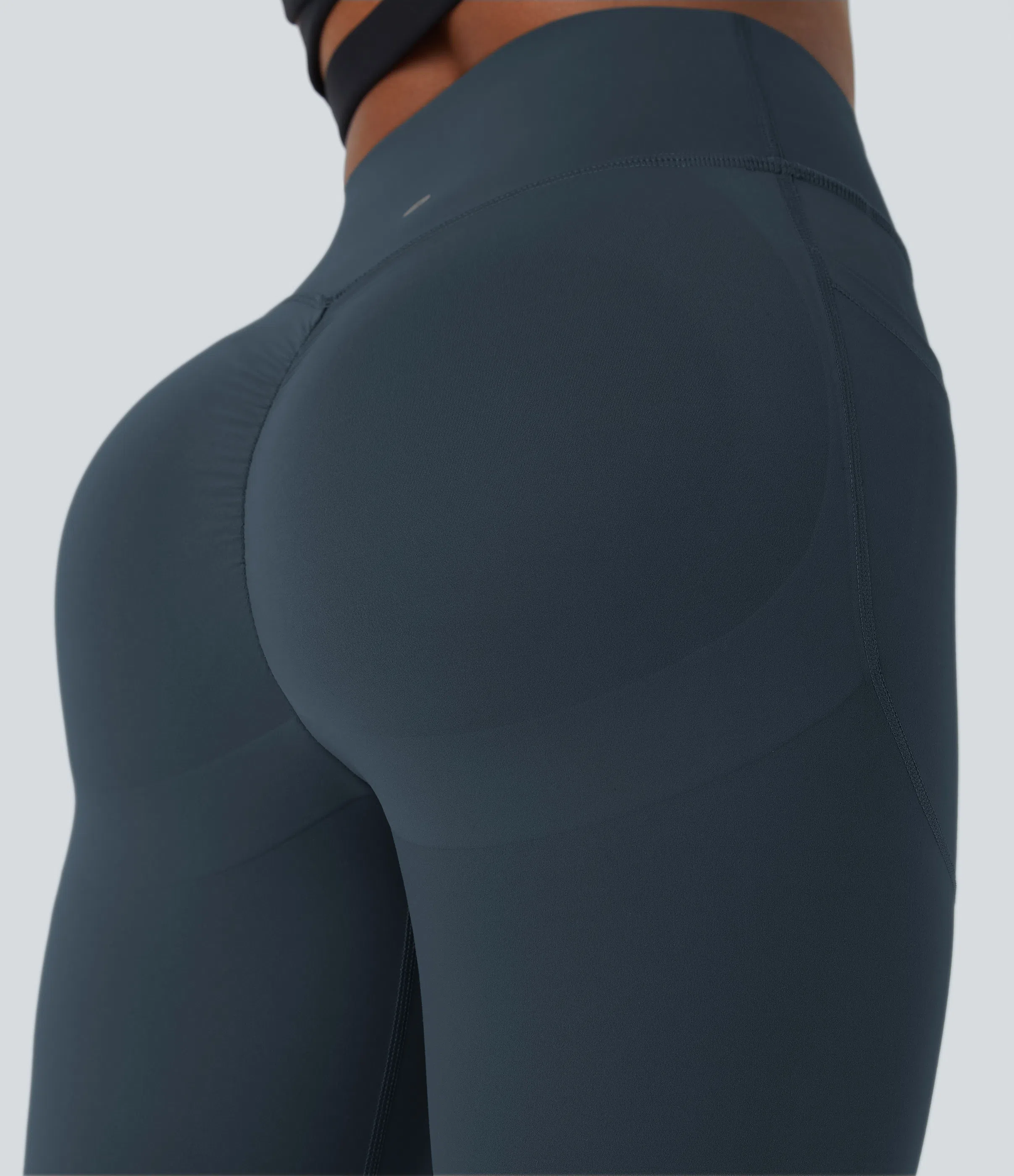 SoCinched High Waisted Scrunch Butt Lifting Tummy Control Side Pocket Shaping Training UltraSculpt Leggings