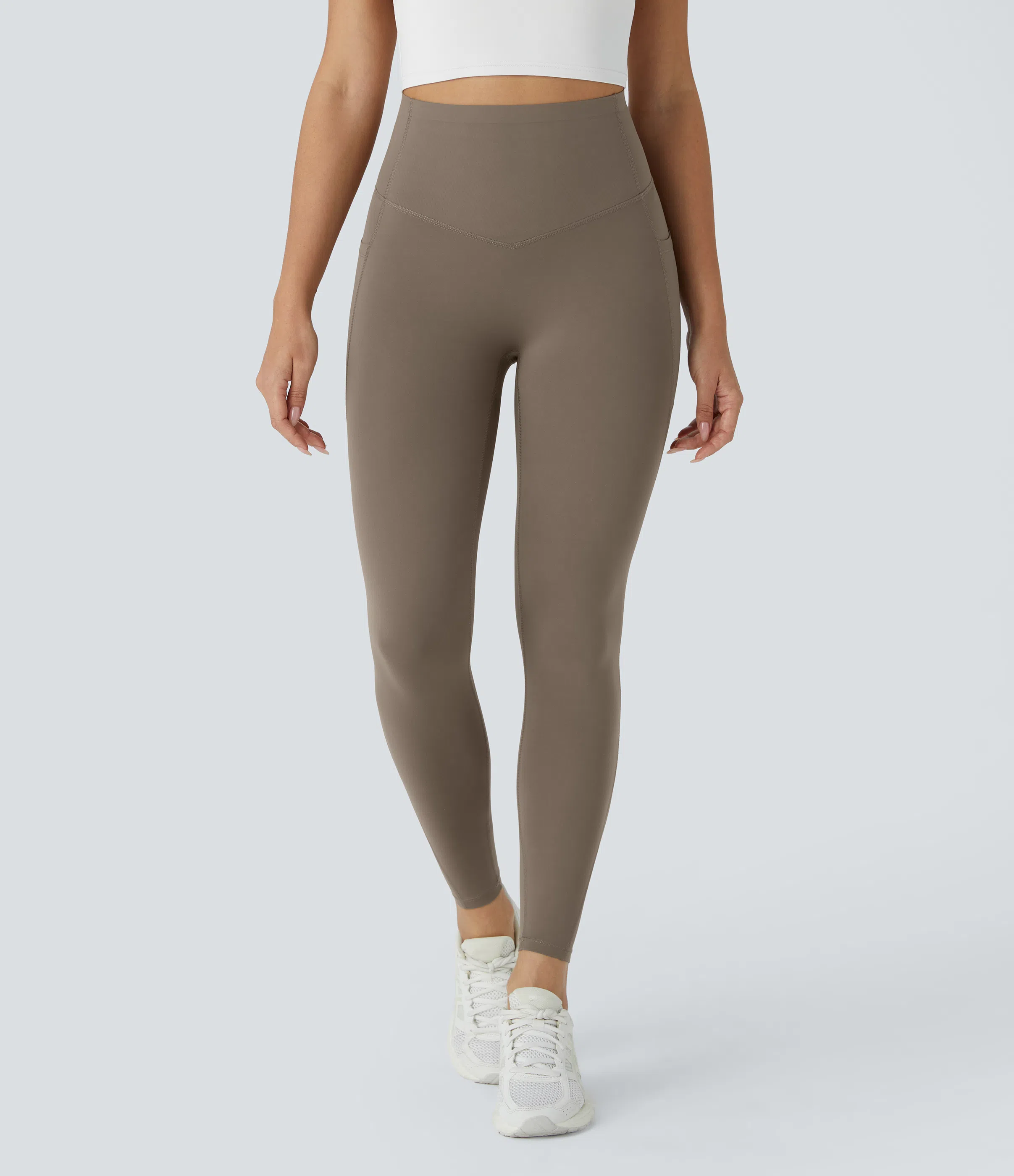 SoCinched High Waisted Butt Lifting Tummy Control Side Pocket Shaping Workout UltraSculpt Leggings