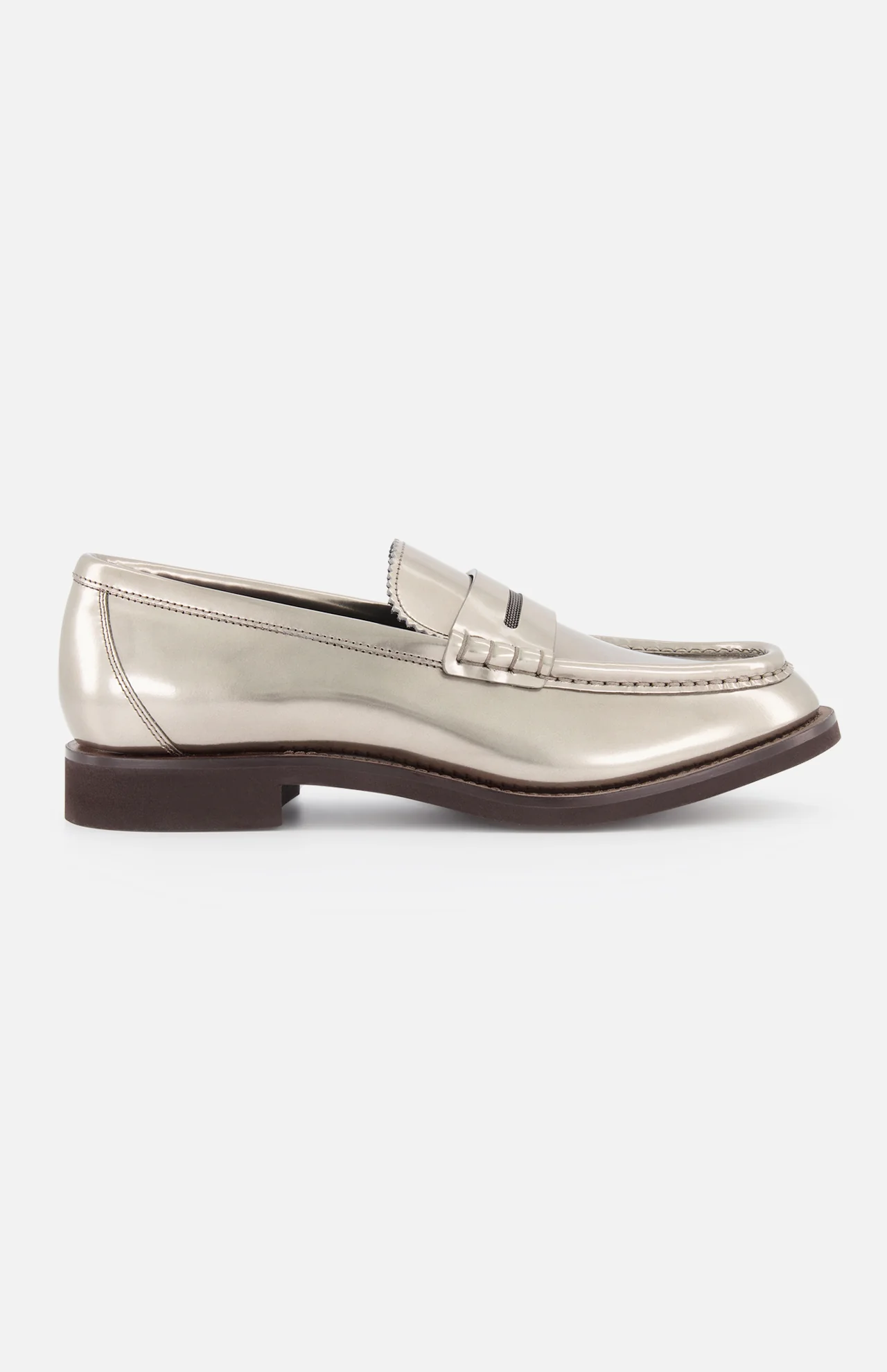 Sparkling Leather Loafer