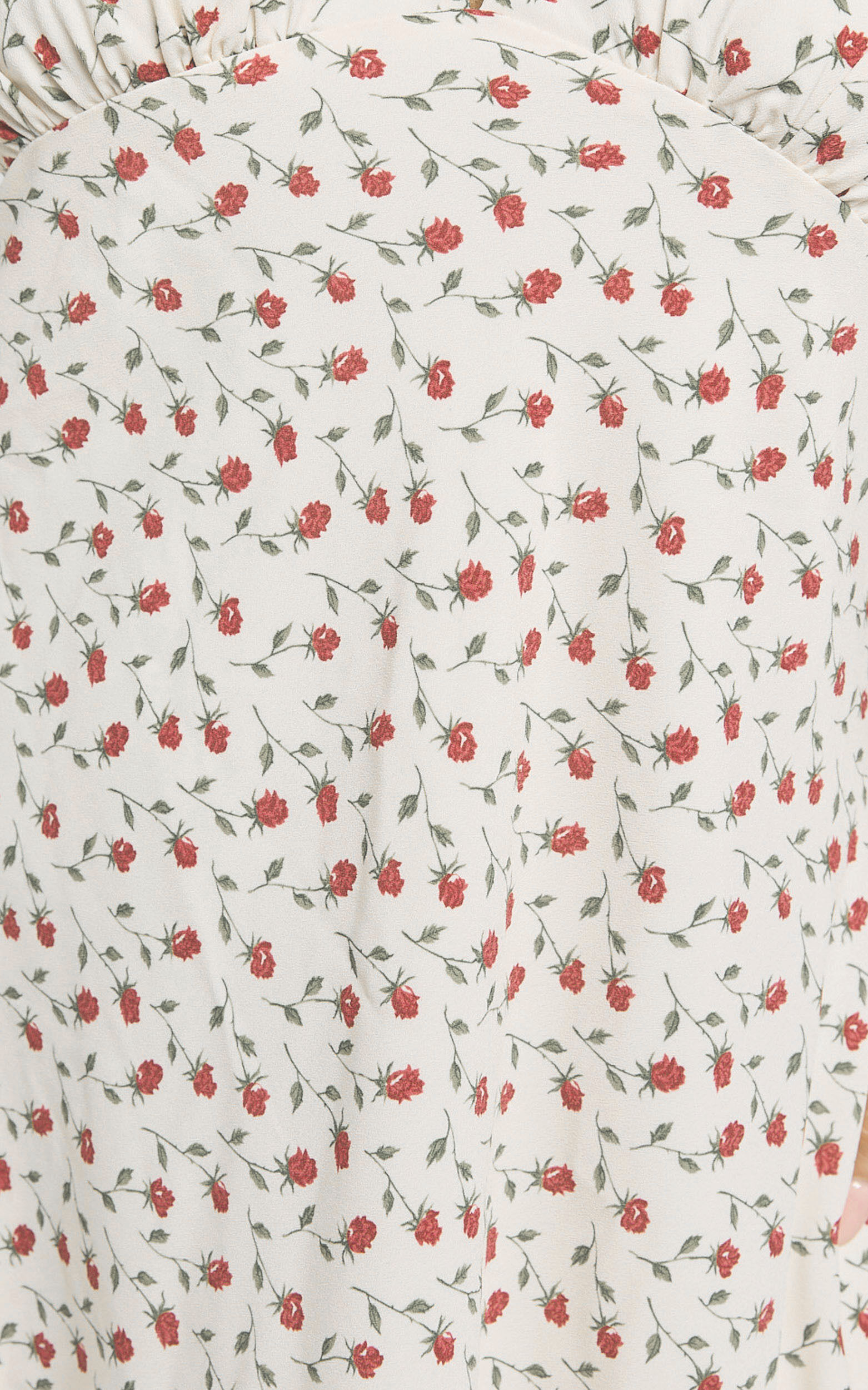 Emmett Mini Dress - Tie Halter Neck Low Back Dress in White Floral