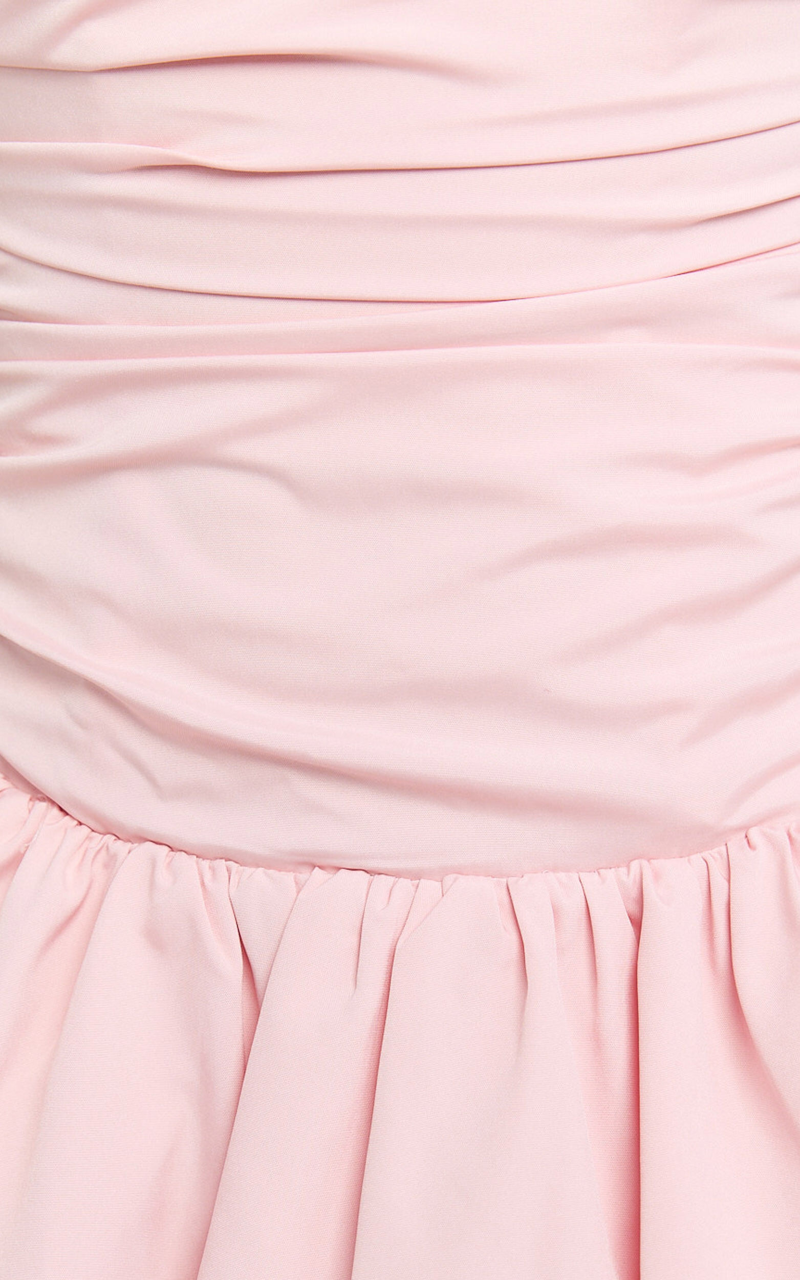 Seraphina Mini Dress - Strapless Corset Bubble Hem Dress in Pink