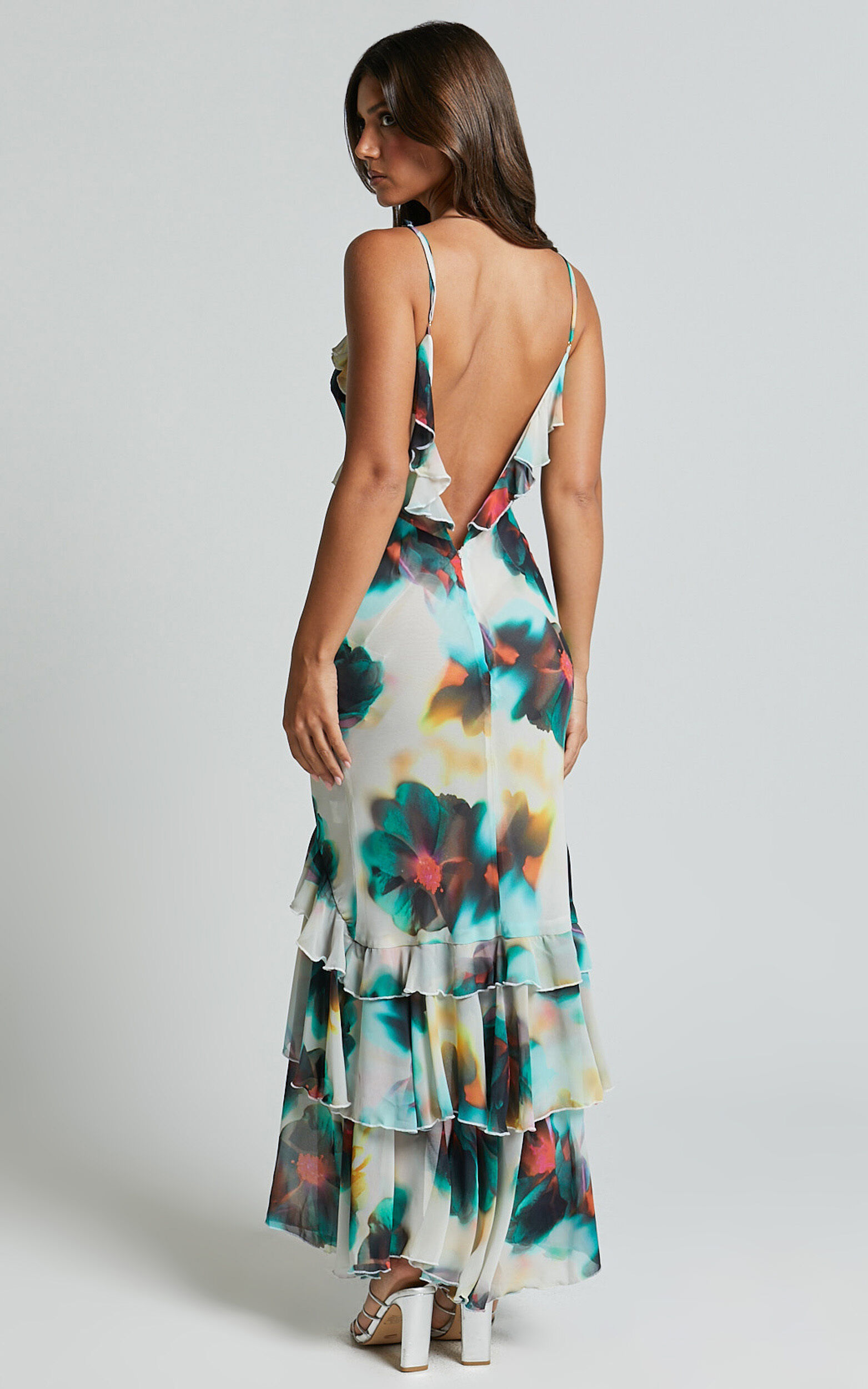 Runaway The Label - Namari Maxi Dress in CAMILA PRINT