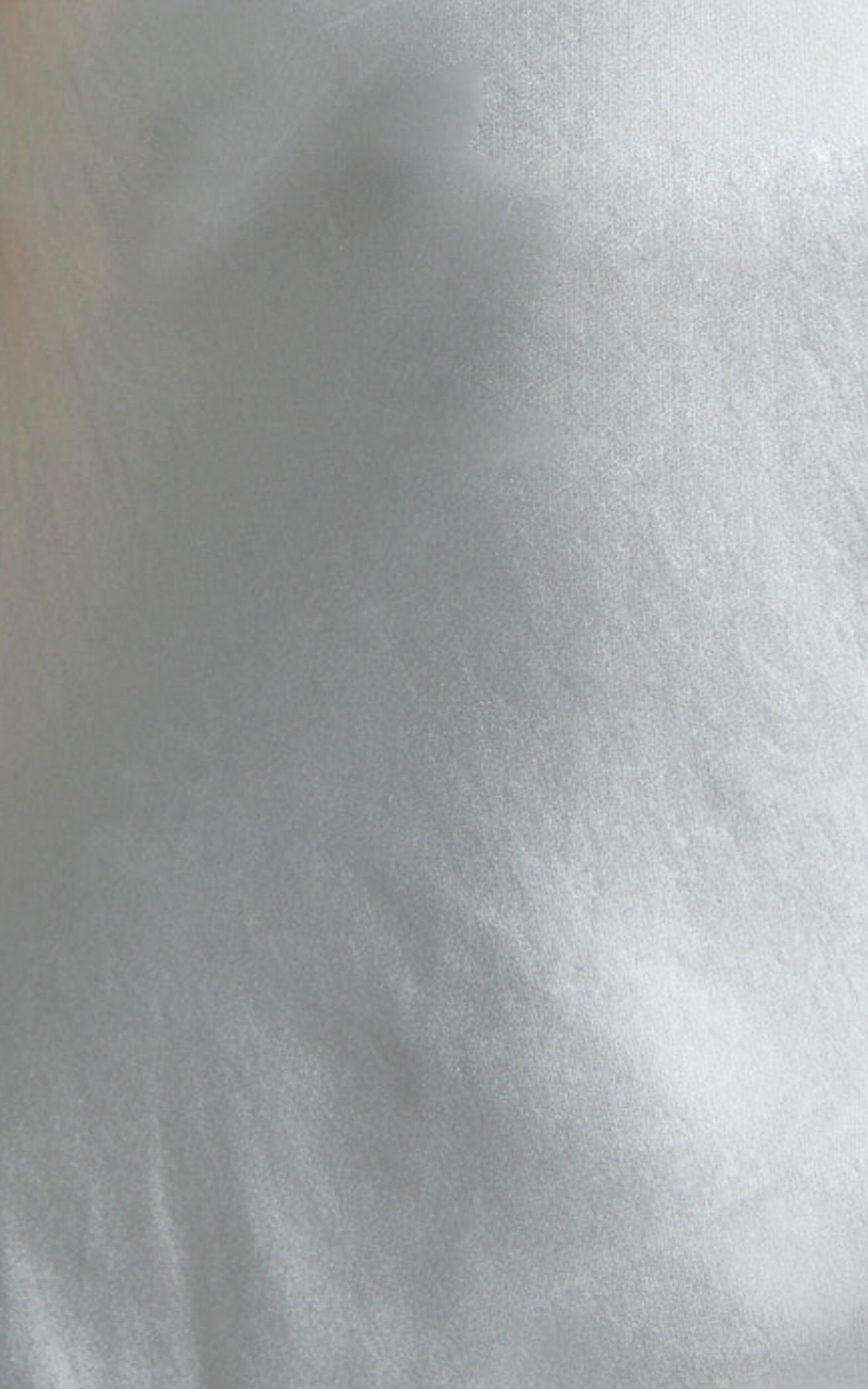 Ylona Maxi Dress - Asymmetric Draped Bias Cut Satin Slip Dress in Oyster