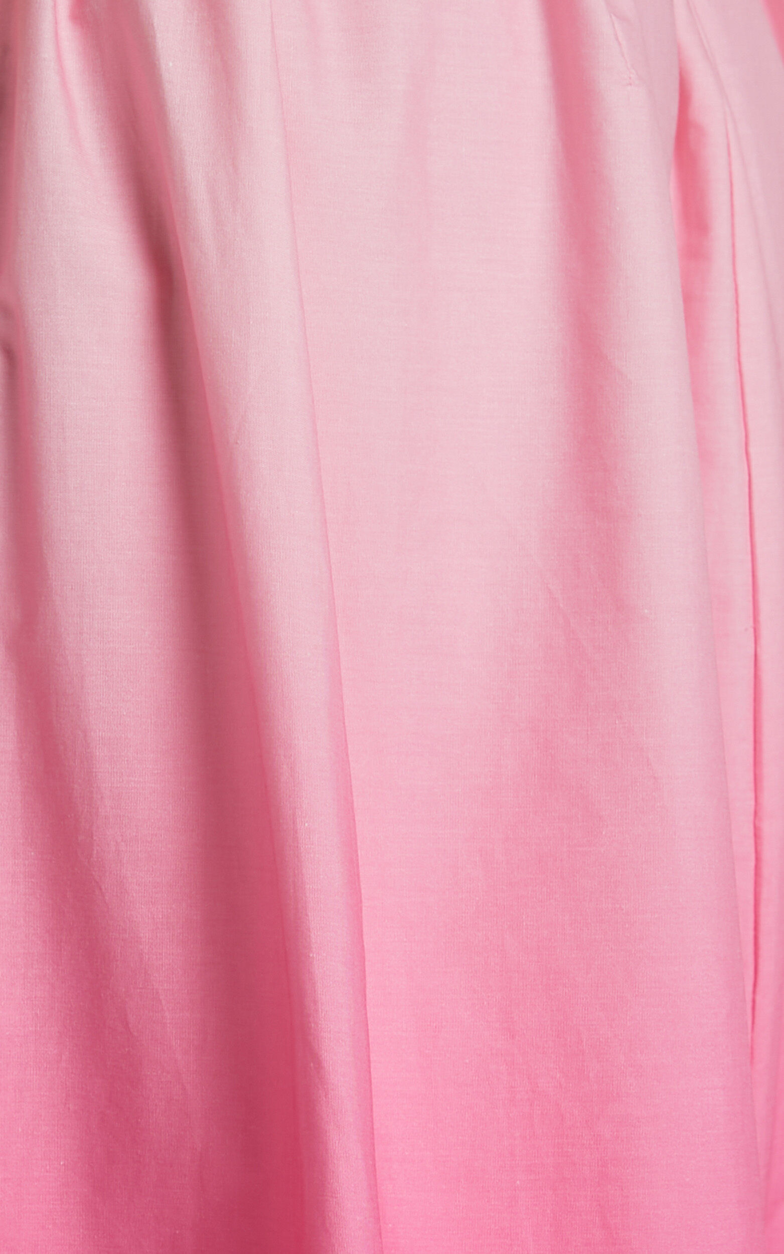 Gianna Midi Dress - Square Neck Cut Out Bust Fit and Flare Dress in Pink Ombre