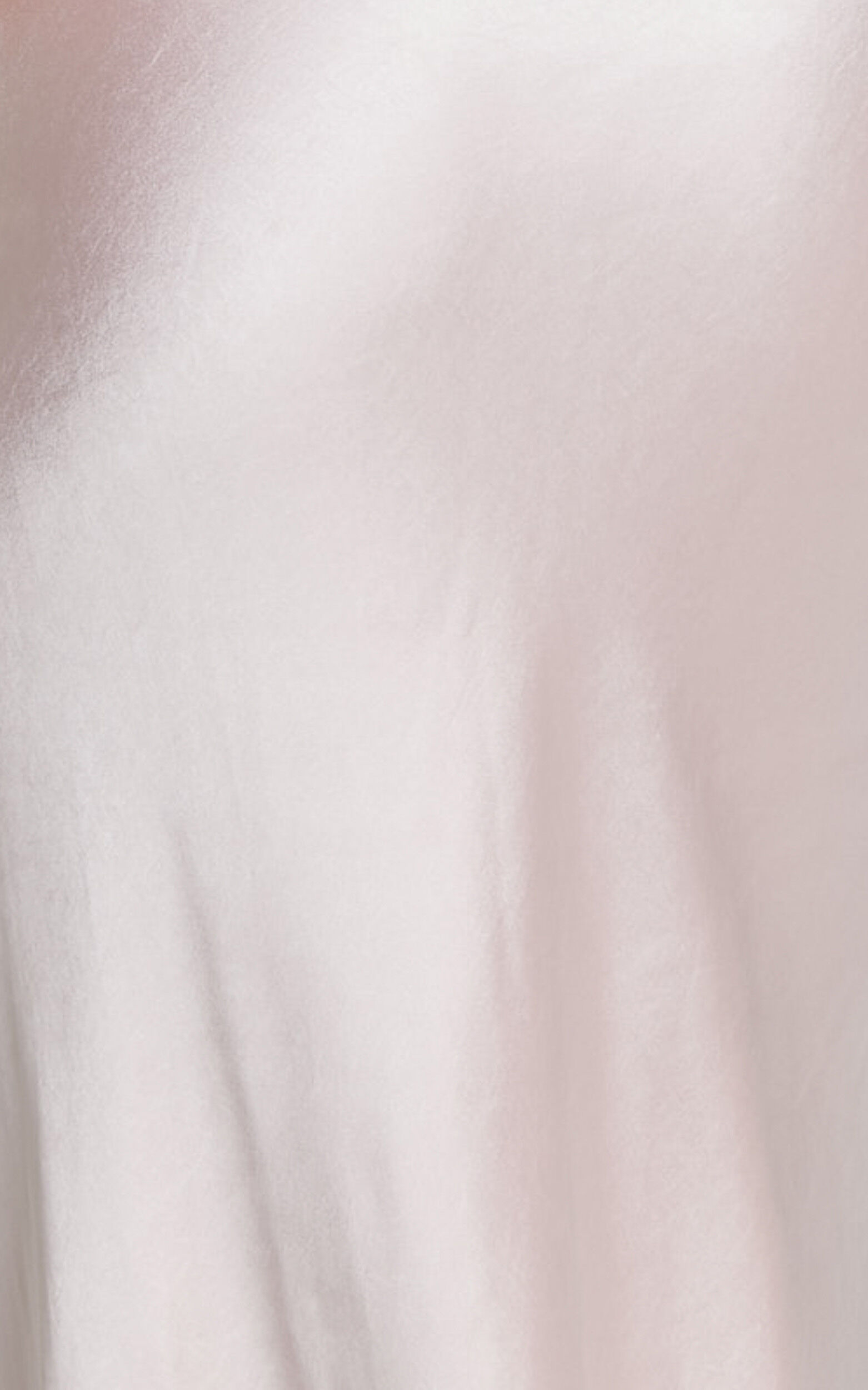 Charlita Maxi Dress - Strapless Cowl Back Satin Dress in Pale Pink