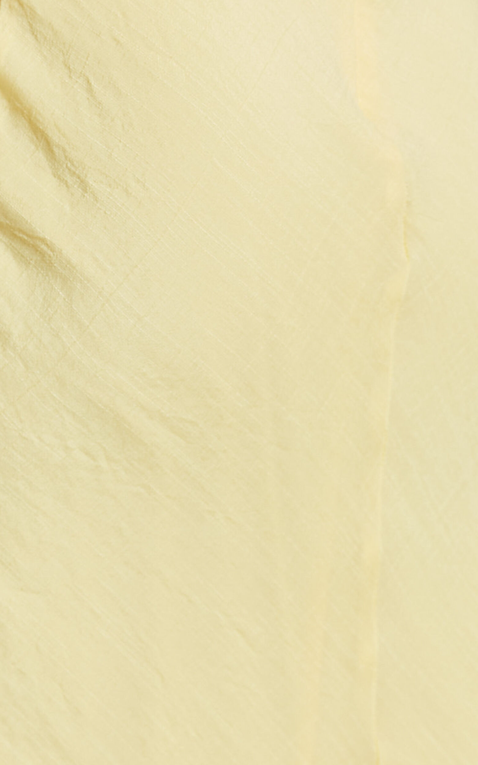 Asha Maxi Dress- High Neck Ruffle Detail Dress in Banana