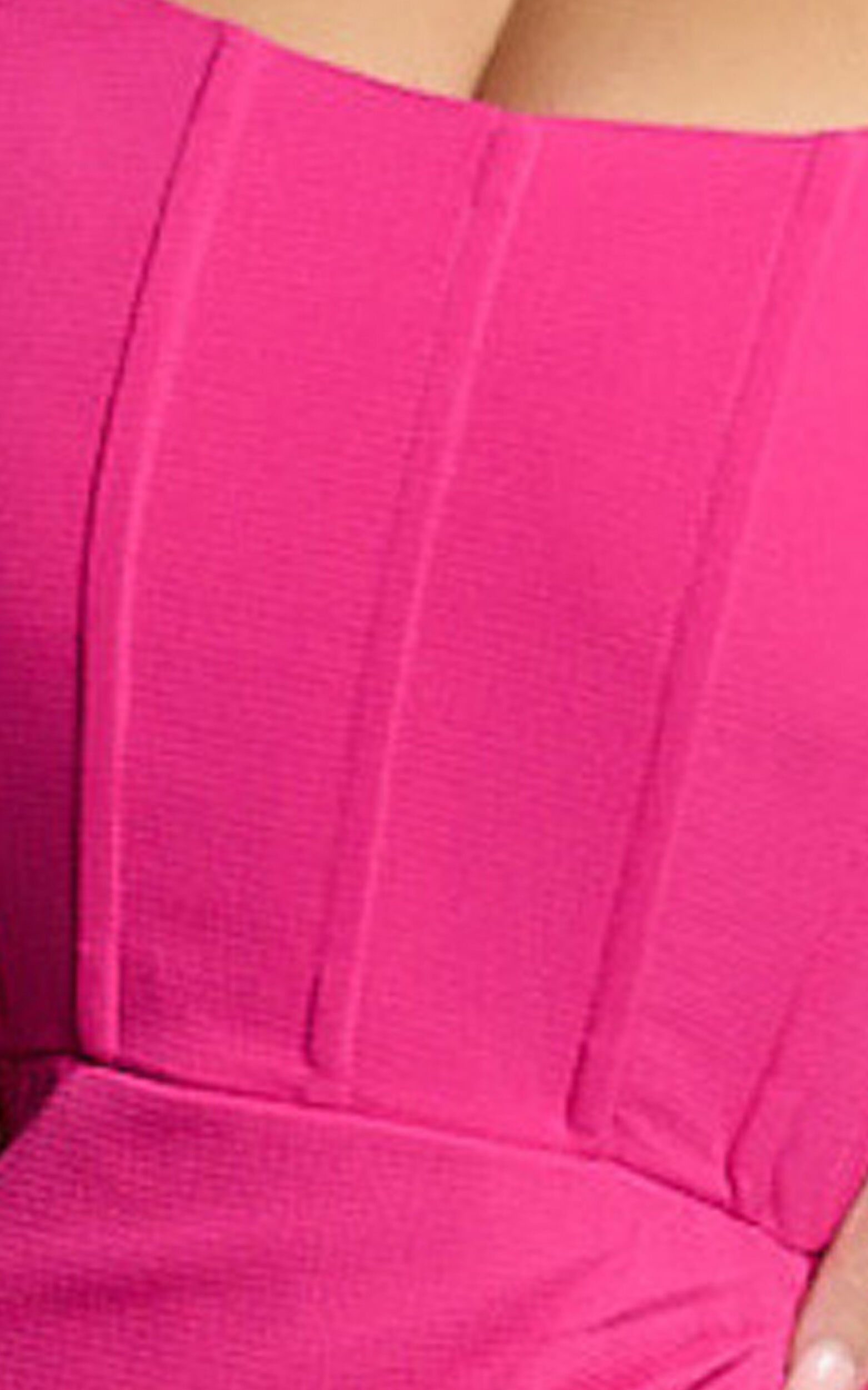 Abigail Maxi Dress - Bodice Tie Dress in Mulberry