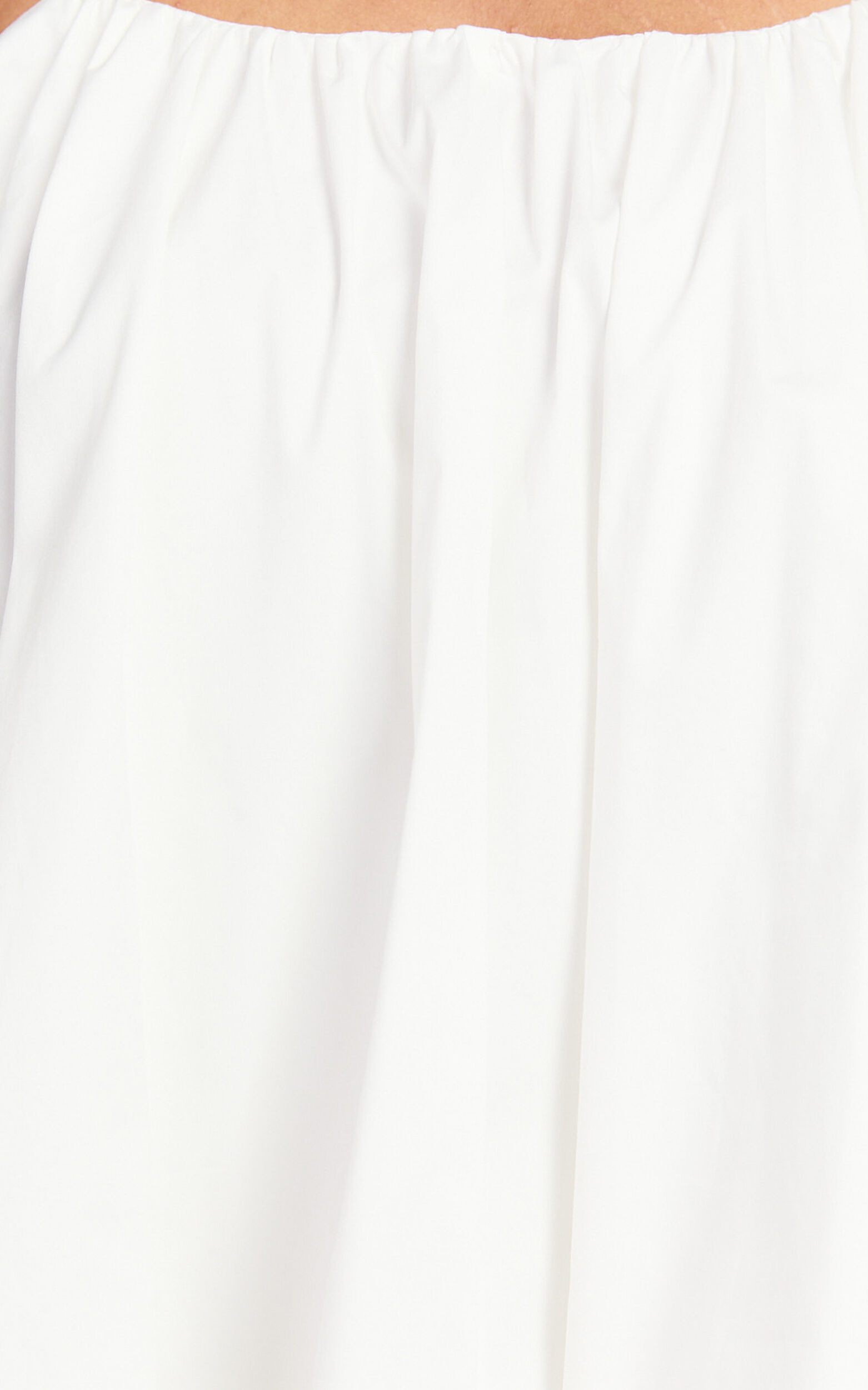 Marites Mini Dress - Bubble Mini Dress in White