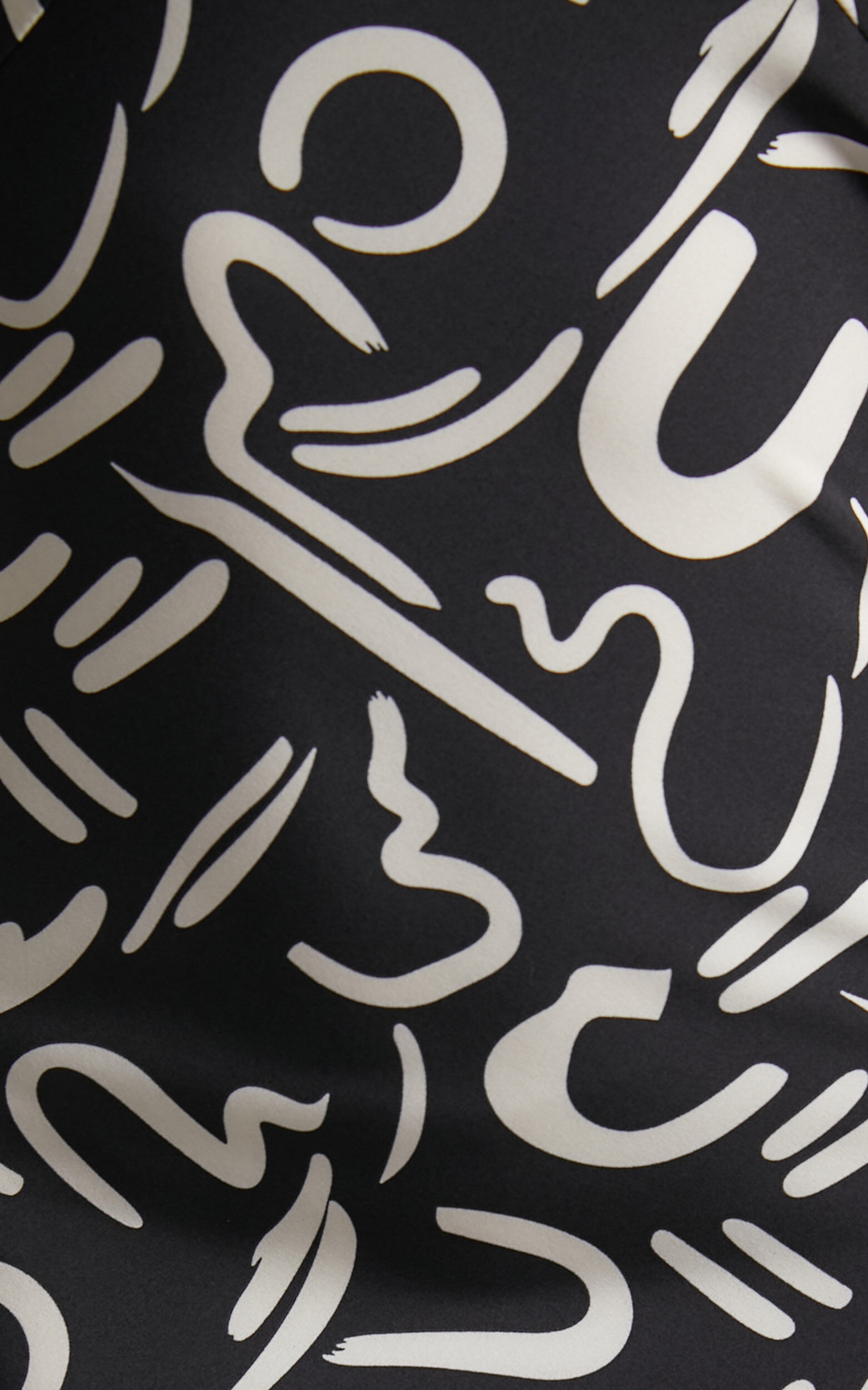 Eden Midi Dress - Wide Strap Slip Dress in Black