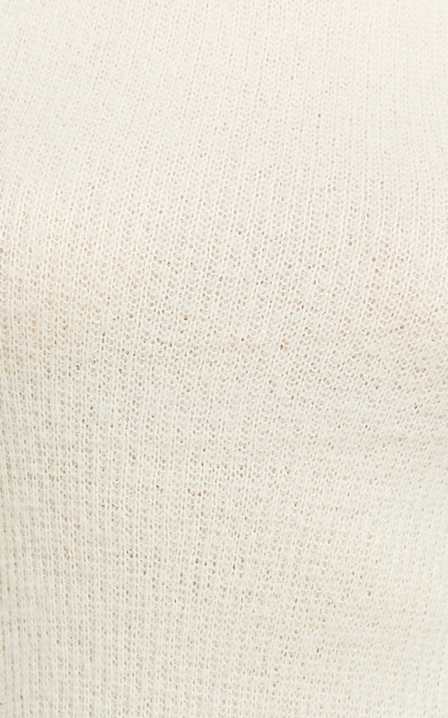 Bowie Mini Dress - Short Sleeve Shift Dress in Ivory