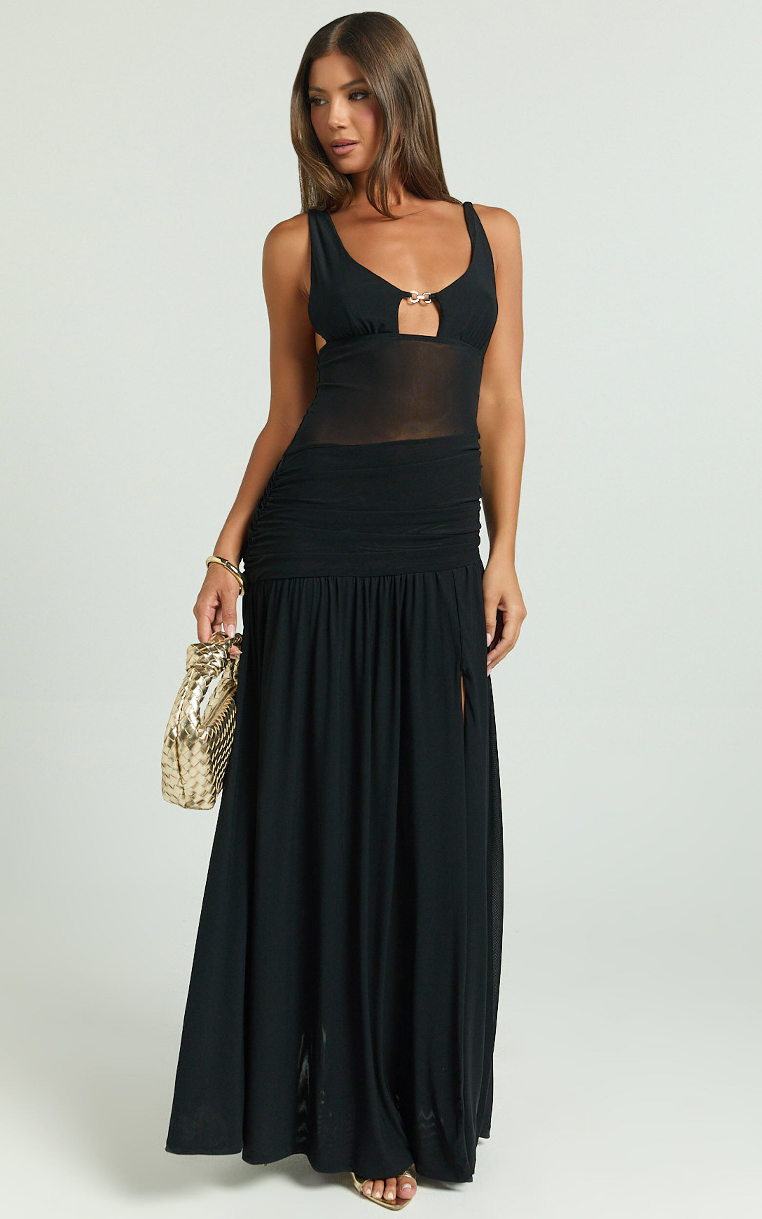 Runaway The Label - Denver Maxi Dress in Black