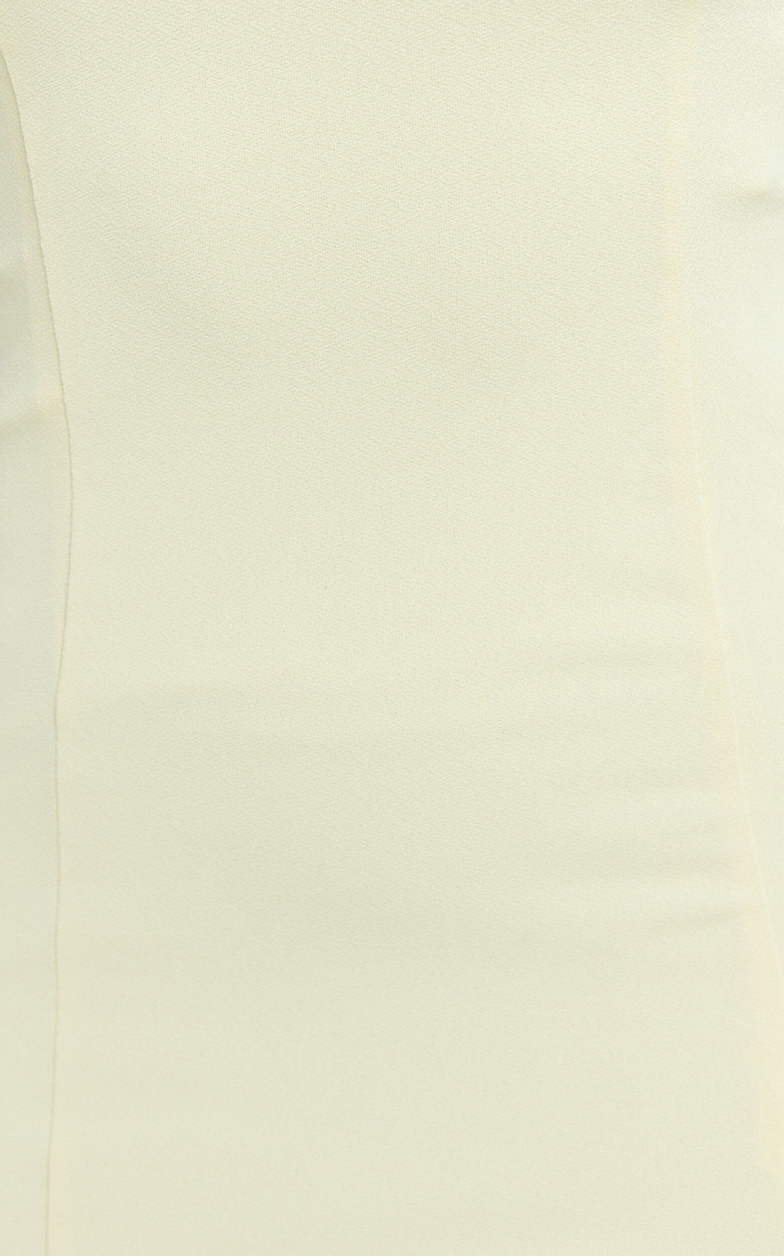 Dorothea Maxi Dress - Georgette Scarf Fit and Flare Dress in Lemon