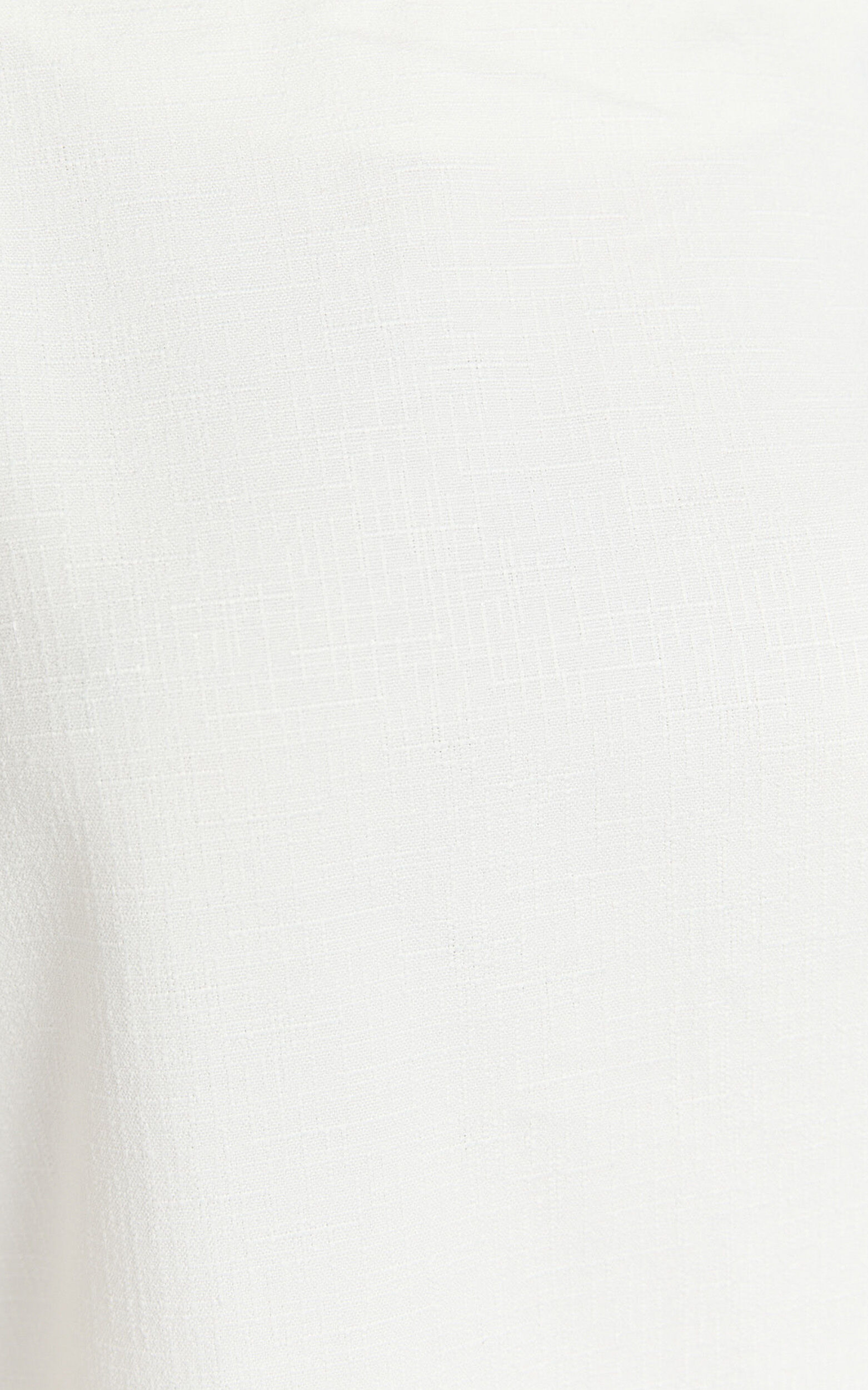 Shannon Mini Dress - Texture Tie Back Shift Dress in White