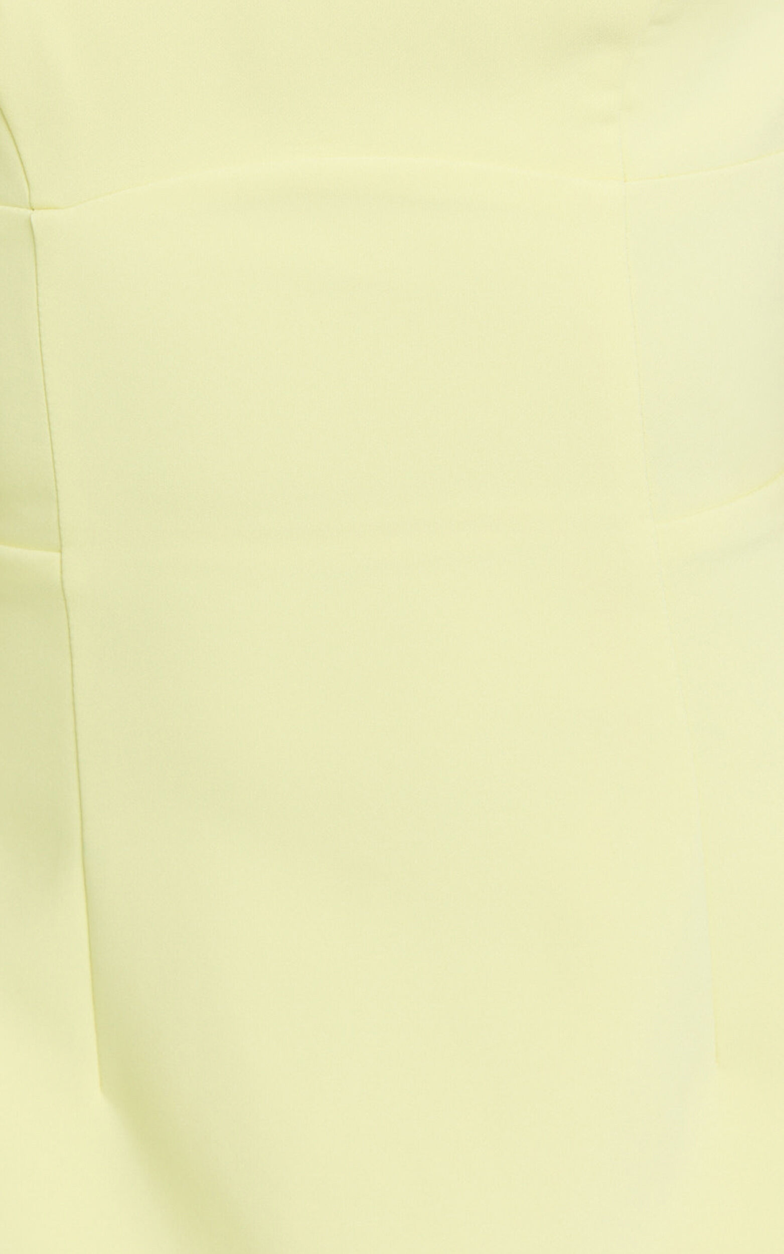 Freddie Mini Dress - Boat Neck Fit and Flare Dress in Lemon