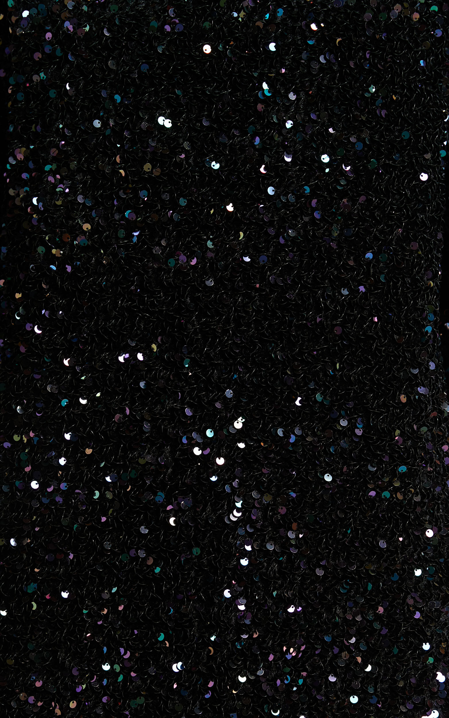 Valetta Mini Dress - Sequin low back shift dress in Midnight Blue Sequin