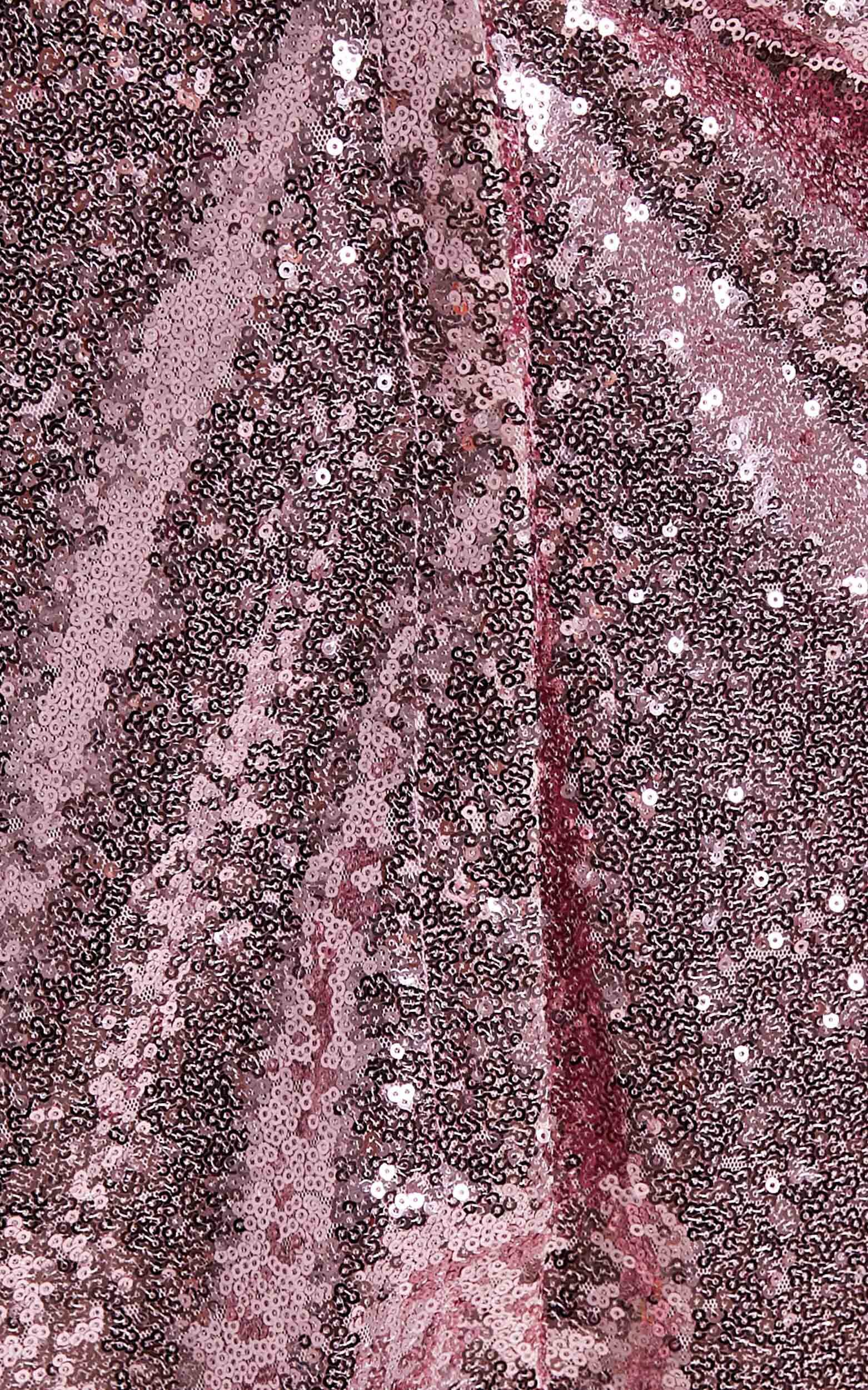 Cally Mini Dress - Oversized Shirt Dress in Lilac Sequin