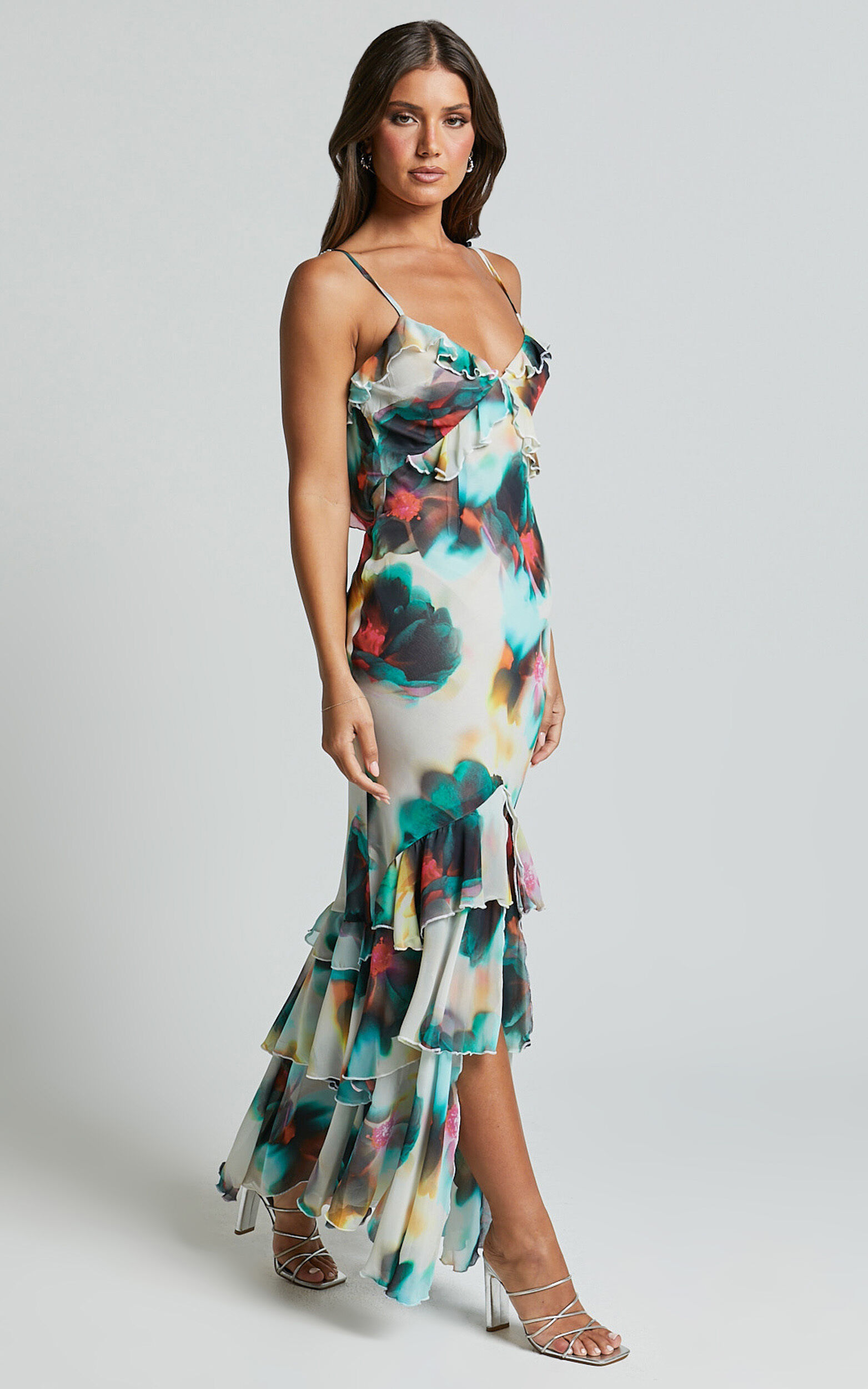 Runaway The Label - Namari Maxi Dress in CAMILA PRINT