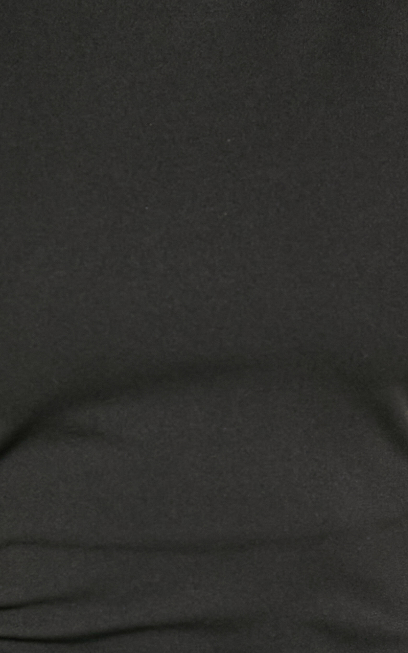 Indi Maxi Dress - Boat Neck Bodycon Dress in Black