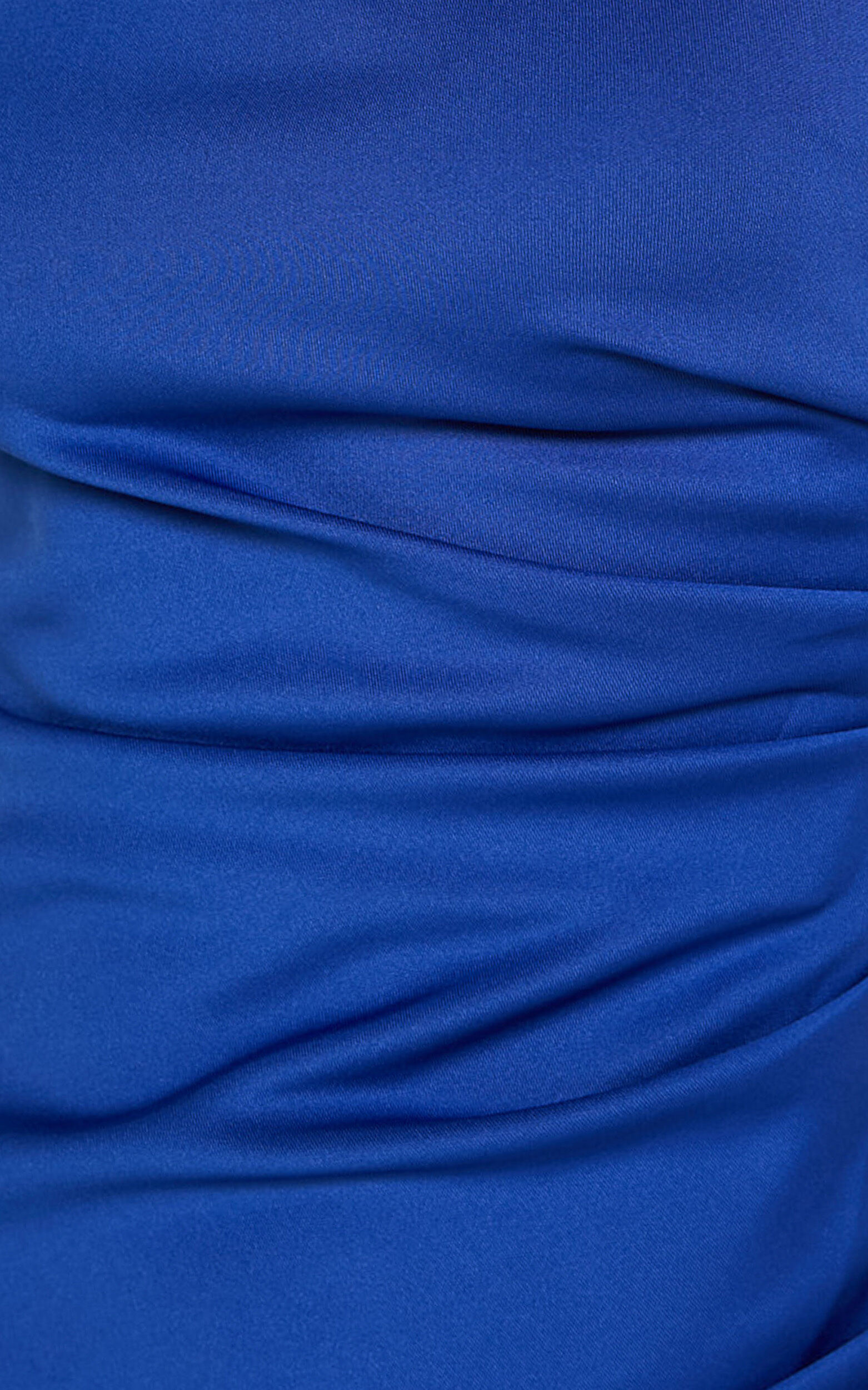 Big Love Mini Dress - Square Neck Bodycon Dress in Cobalt