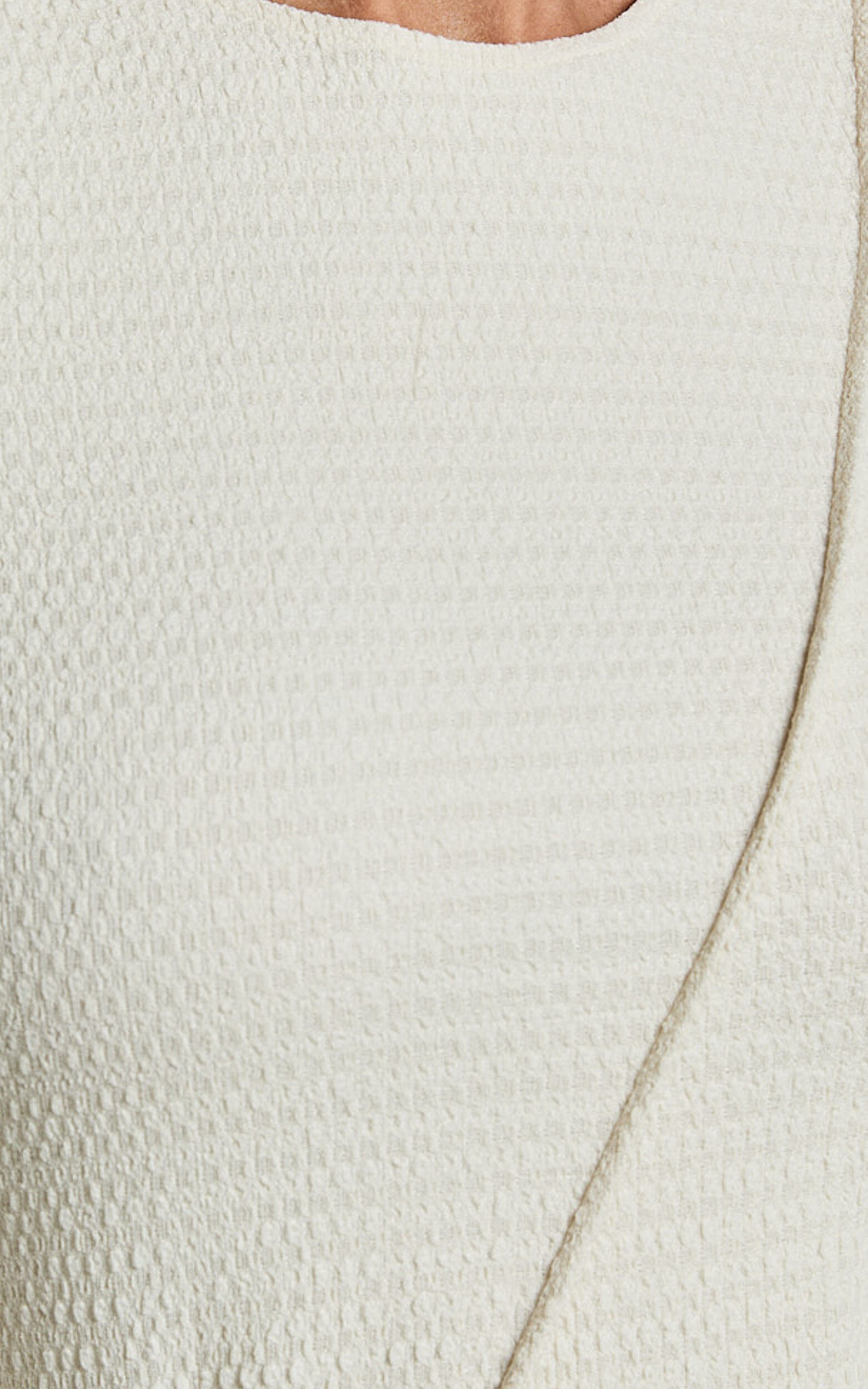 Kylie Maxi Dress - Long Sleeve Low Back Dress in Cream