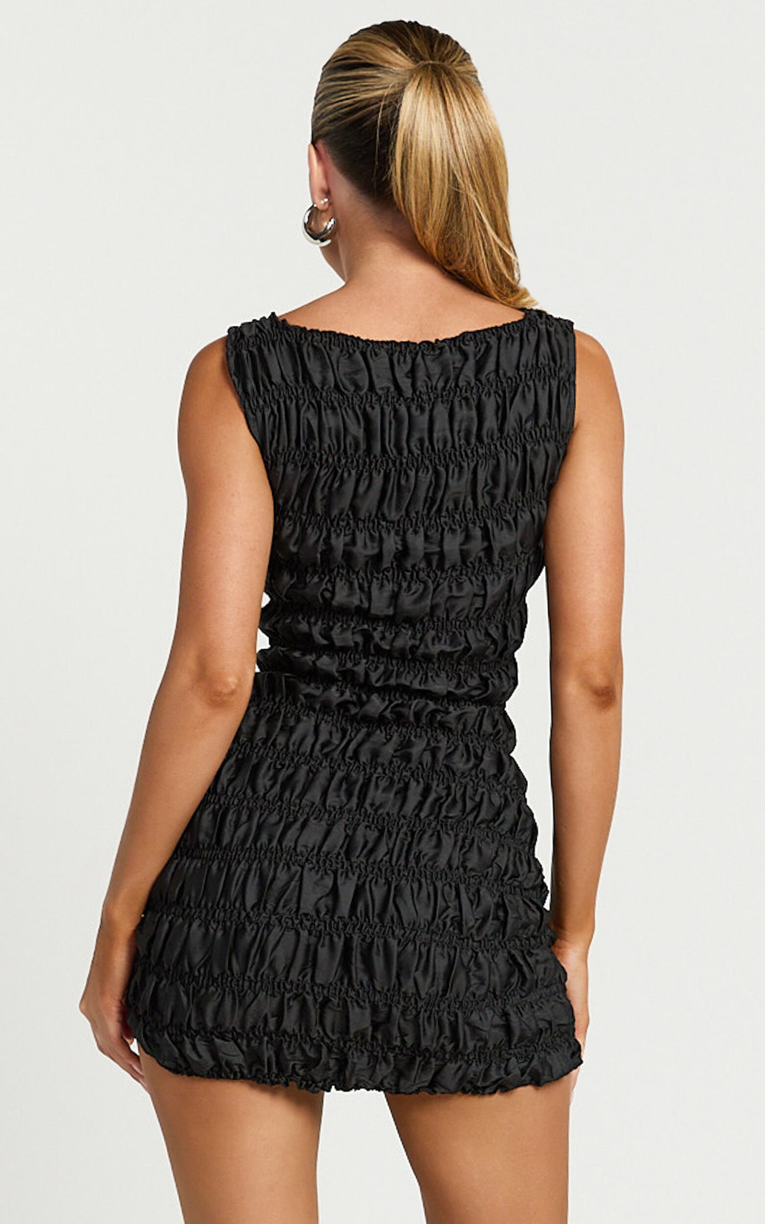 Lioness -  Guccio Mini Dress in Onyx