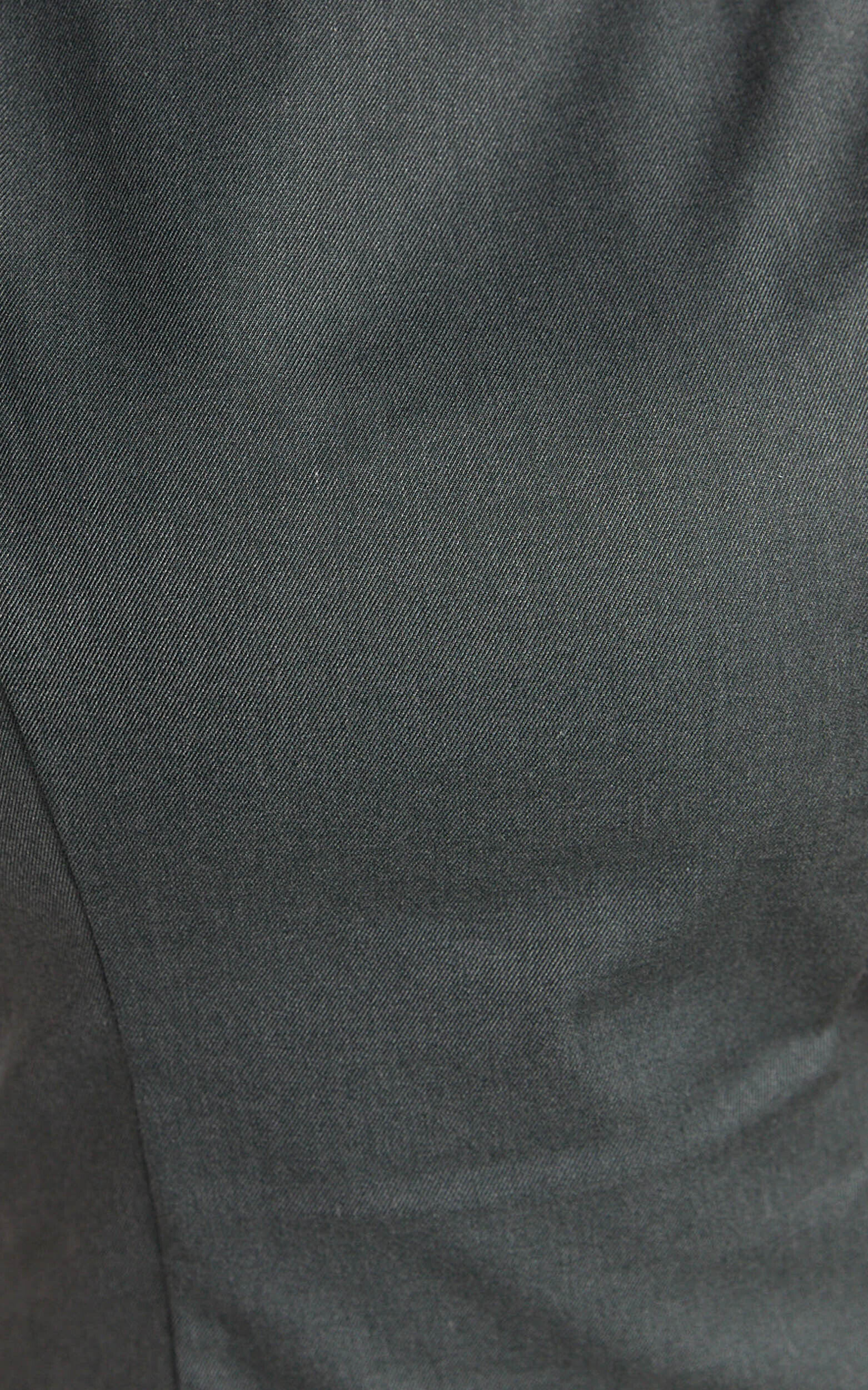 Vera Mini Dress - Sleeveless High Neck A Line Dress in Charcoal