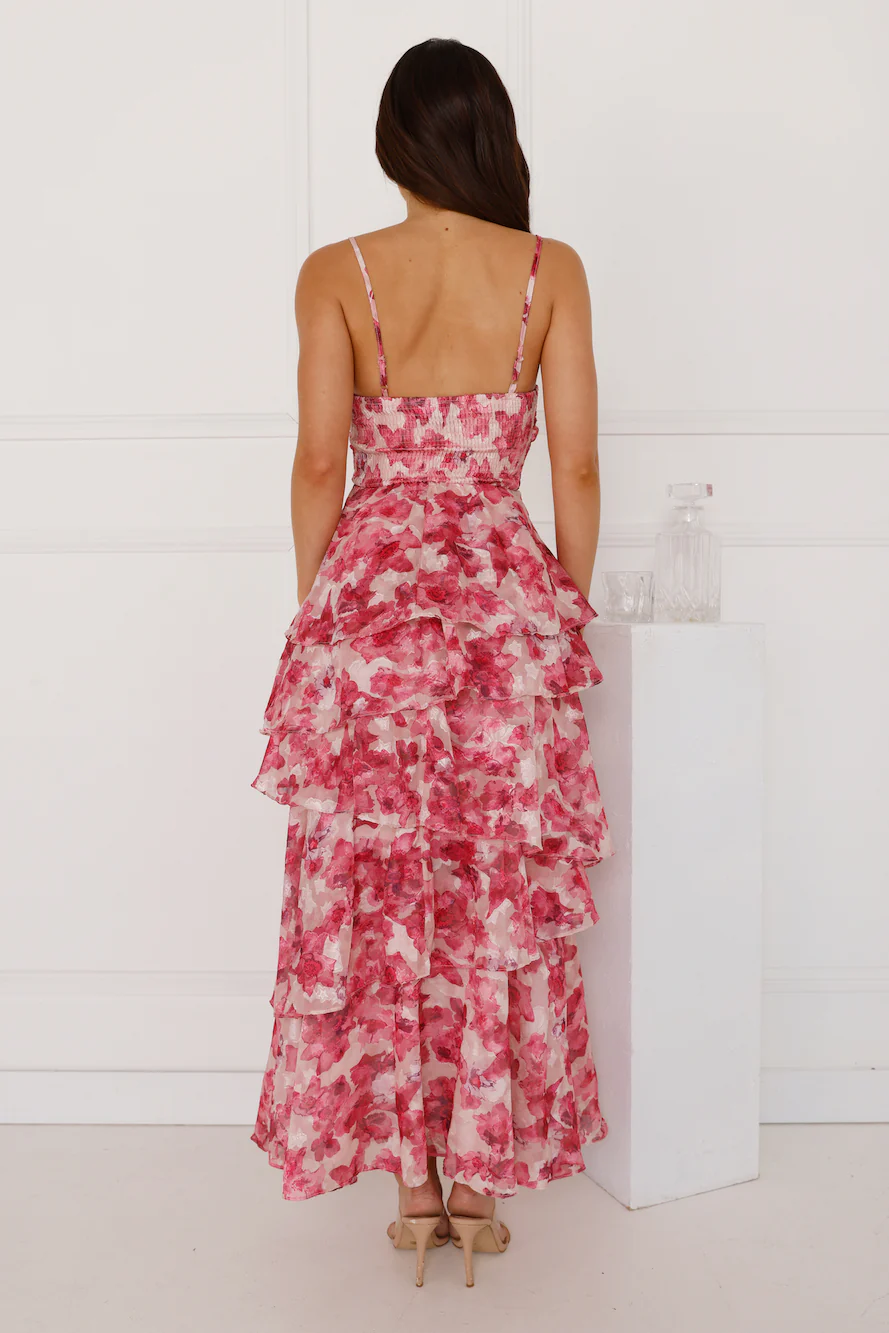 Fizzing Fantasia Maxi Dress Pink