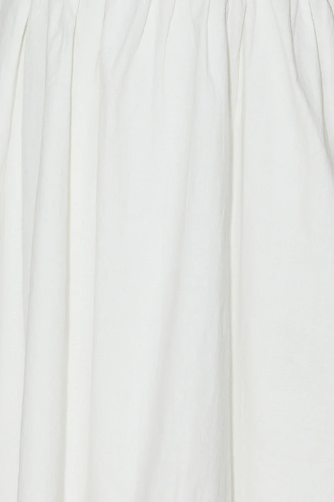 Girly Mood Mini Dress White